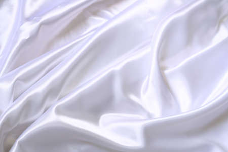 white silk textureの写真素材