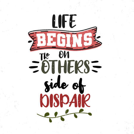 Premium motivational quoteのイラスト素材
