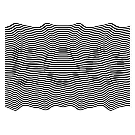 This optical art style artwork with illusion effect build text read a EGOの写真素材