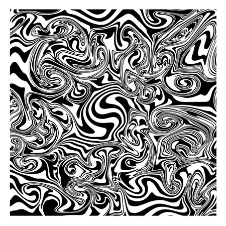 This optical art style artwork with illusion effect build like a rosesの写真素材