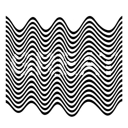 This optical art style artwork with illusion effect build text read GREATの写真素材