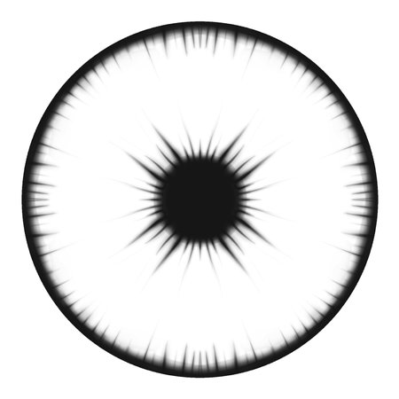This illustration with impression art style eye subjectの写真素材