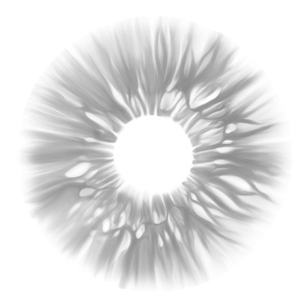 This illustration with impression art style eye subjectの写真素材