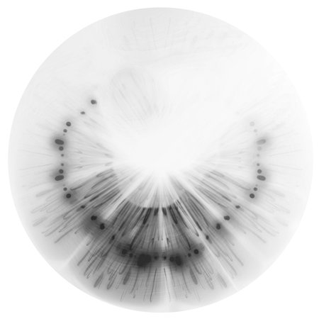 This illustration with impression art style eye subjectの写真素材