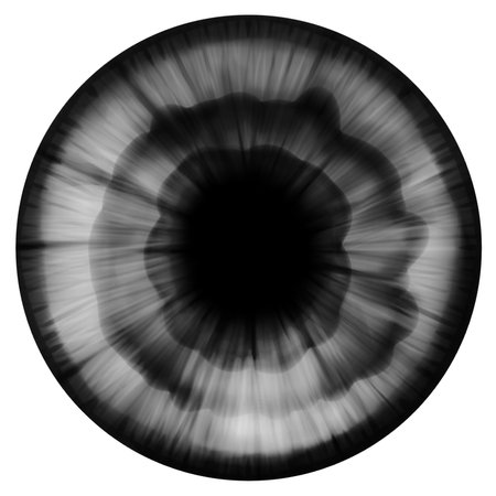 This illustration with impression art style eye subjectの写真素材