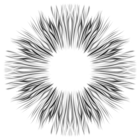 This illustration with impression art style eye subjectの写真素材
