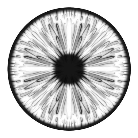 This illustration with impression art style eye subjectの写真素材