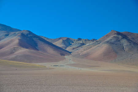 Gorgeous landscapes of Sur Lipez, South Bolivia.の写真素材