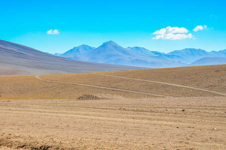Landscapes near Paso de Jama, North Chile.の写真素材