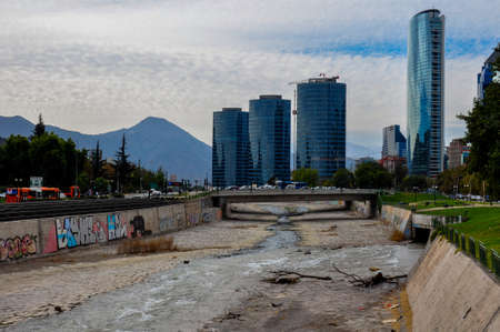 View of Santiagoのeditorial素材