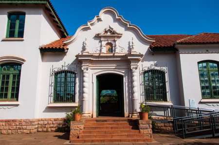 San Ignacio Mini Jesuites ruins, Misiones, Argentina.の写真素材
