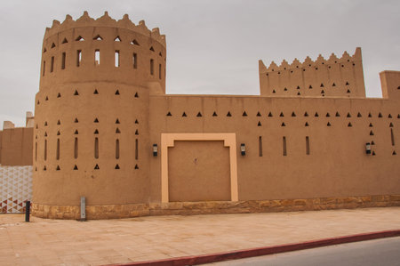 Old At-Turaif district near Ad Diriyah, Saudi Arabia.の写真素材