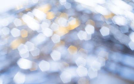 Shiny Metellic Bokehの写真素材