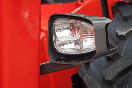 Tractor headlightの写真素材