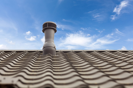A roof ventilator for heat controlの写真素材