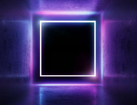 Color neon electronic style disco background concept.の写真素材