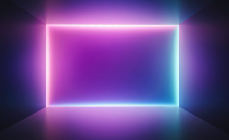 Color neon electronic style disco background concept.