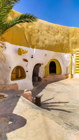Matmata,Tunisia -  June 28, 2019. Scenery for the film "Star Wars"のeditorial素材