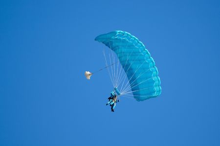 Tandem Parachuteの写真素材