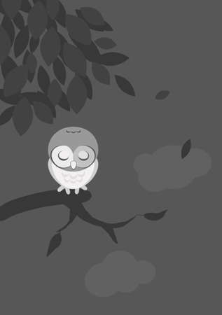 owlのイラスト素材