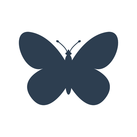 Butterfly icon illustration.のイラスト素材