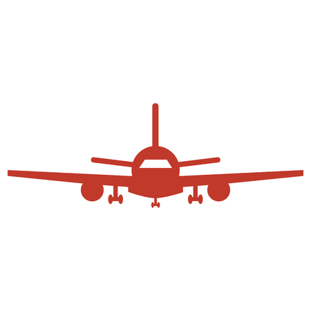 Airplane icon illustrationのイラスト素材