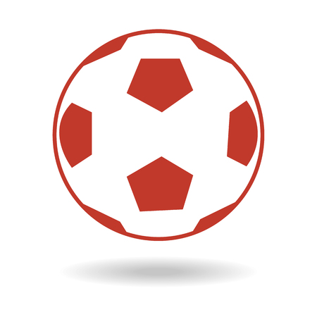 Soccer ball icon illustrationのイラスト素材