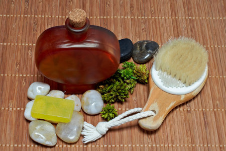 Bath accessories and beauty products