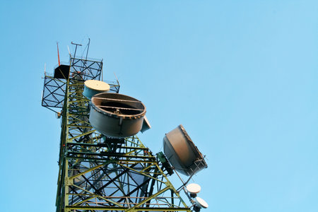 Telecomunications antennas tower