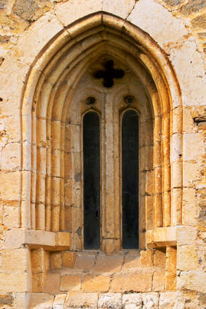 Antique windowの写真素材