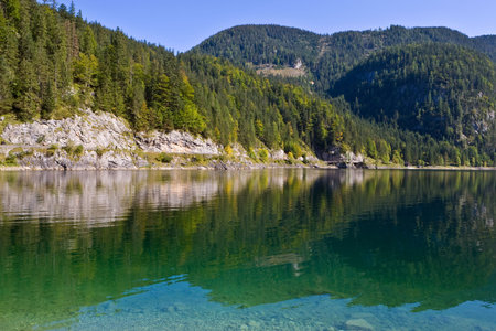 Gosausee, beautiful lake in Salzkammergut, Austria