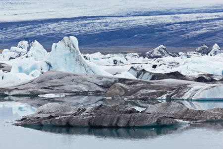 Jokulsarlon Glacial Lagoon, Vatnajokull, Iceland