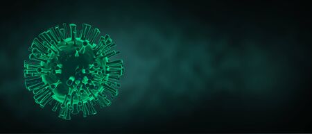 cells background as dangerous flu strain cases as a pandemic medical health risk concept with disease cellsの写真素材