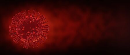 singgle cells background as dangerous flu strain cases as a pandemic medical health risk concept with disease cellsの写真素材