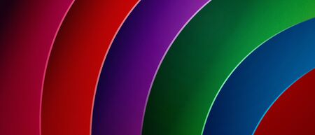 Abstract colorfull spiral background wide dimension wallpapperの写真素材