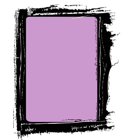 frame background painted shabbyのイラスト素材