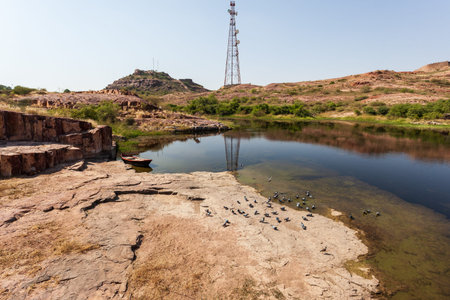 View from Jaswant Tanda Mausoleum, Jodhpur, Rajasthan, India