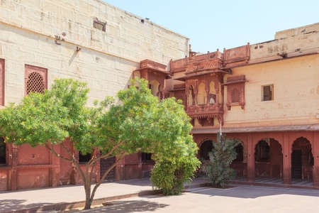 Pokhran Fort, Rajasthan, Indiaの写真素材