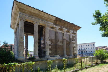Tempio di Portuno, Rome, Lazio, Italyのeditorial素材