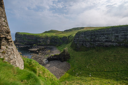 Dunluce Castle, Northern Ireland, UK