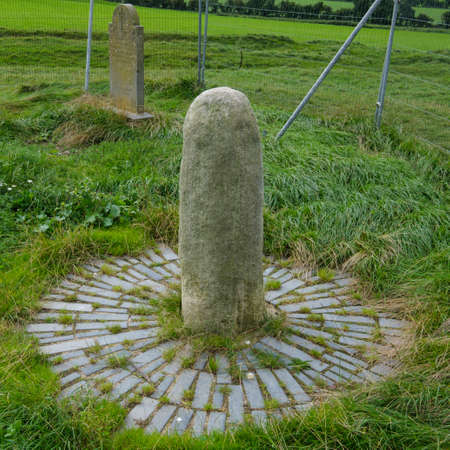 Hill of Tara, County Meath, Irelandの写真素材