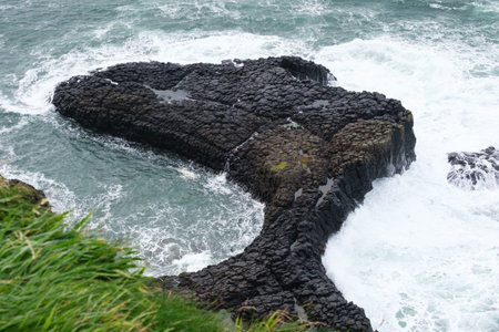 Giant's Causeway Path, Northern Ireland, UK