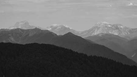 Krasnaya Polyana, Sochi, Russiaの写真素材