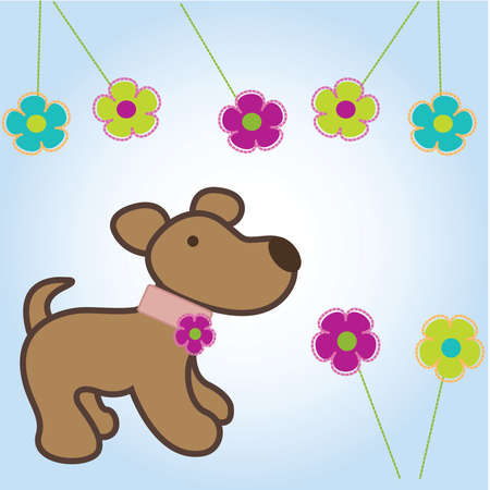 Cartoon dogのイラスト素材