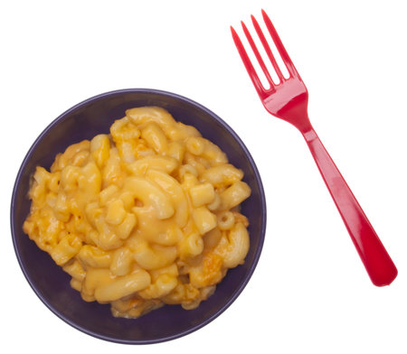 Traditional American Favorite Food Macaroni and Cheese.の写真素材