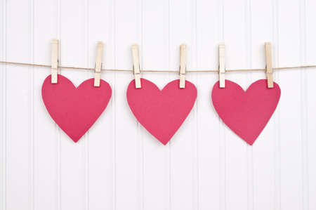 Love Clotheslineの写真素材