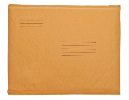 Real Business Envelope with Lines for Shipping Address 
