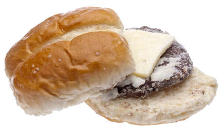 Frozen Slider Cheeseburgerの写真素材