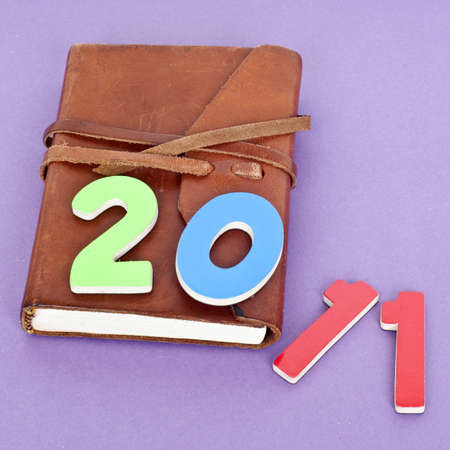 2011 on a Journal for Education and Goal Concepts.の写真素材