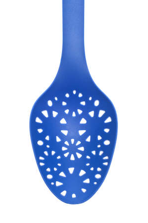 Modern Kitchen Utensil Spoon Isolated on White の写真素材